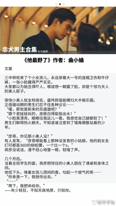 犬系男友在线求转正